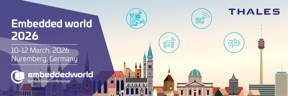 Embedded World 2026, 10-12 Mars 2026, Nuremberg, Germany
